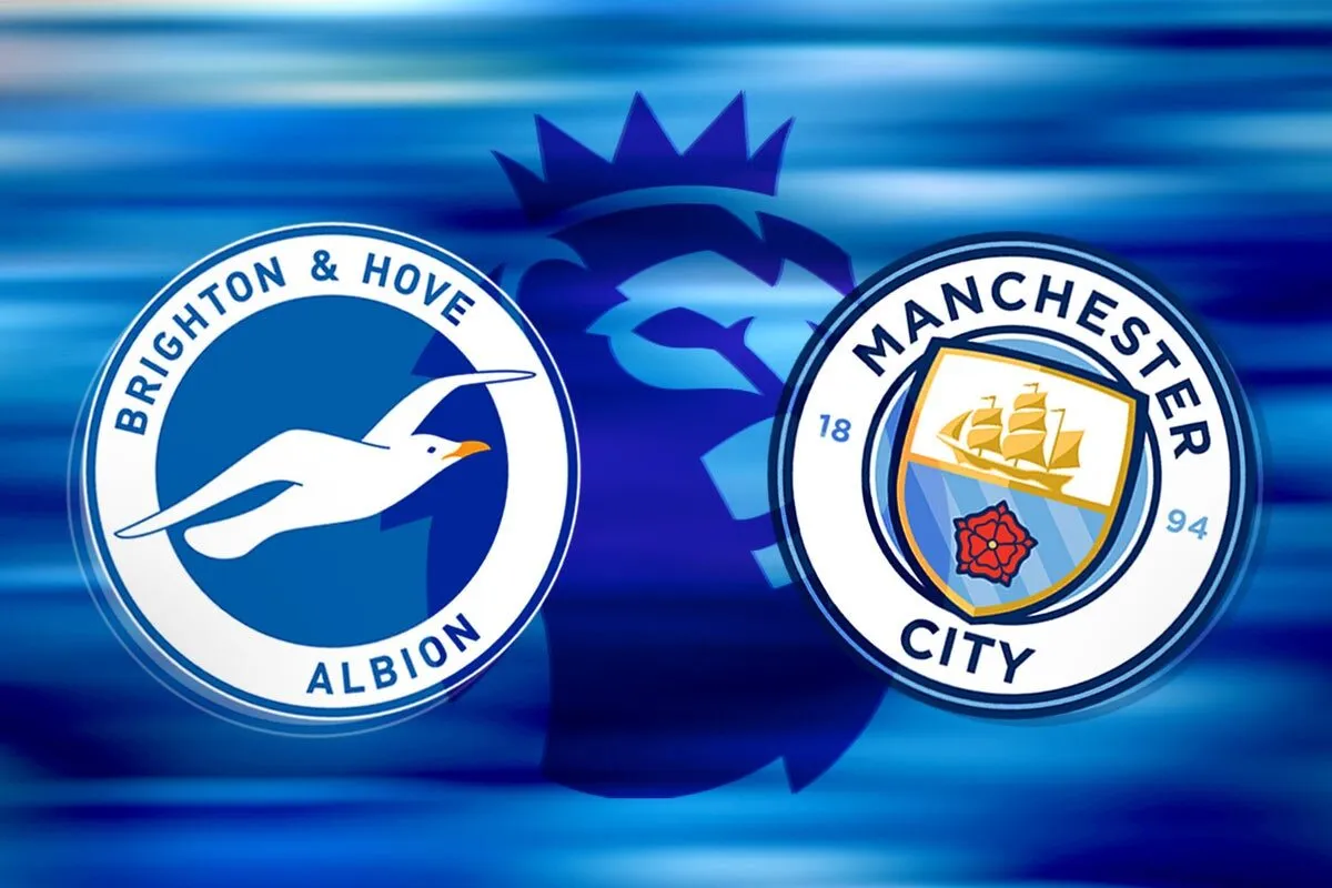 Ngoại hạng Anh: Brighton vs Man City 20h ngày 31/8